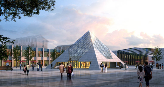 江油金字塔网架