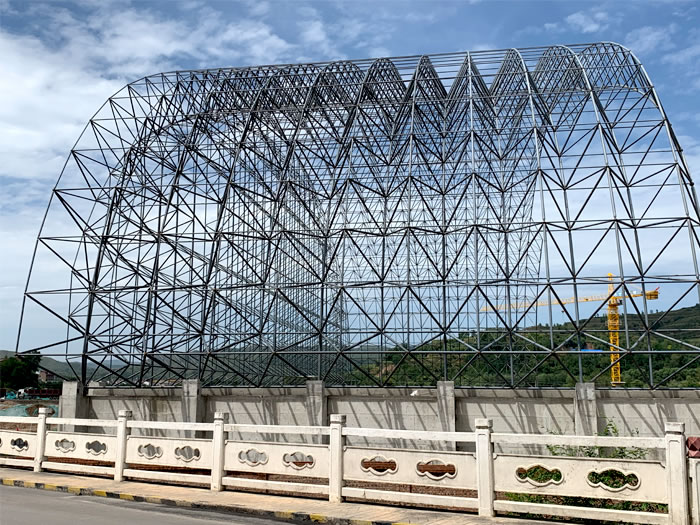 江油山寨矿储煤棚网架